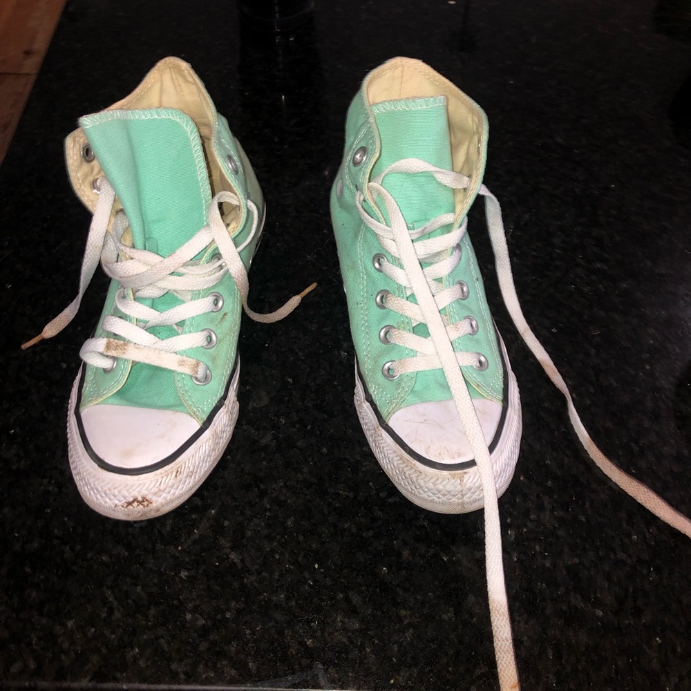 COPY - Aqua Turquoise Converse